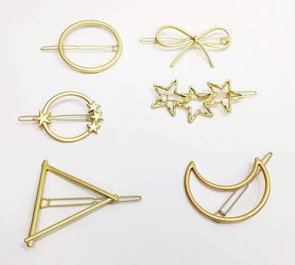 UMA FASHION Click to open expanded view Metal Hair Clips of Rose-Gold Colour having Geometric Design For Women and Girls Women (Pack of 6 Clips) Hair Clip Price in India - Buy UMA FASHION Click to open expanded view Metal Hair Clips of Rose-Gold Colour having Geometric Design For Women and Girls Women (Pack of 6 Clips) Hair Clip Price in India - Buy