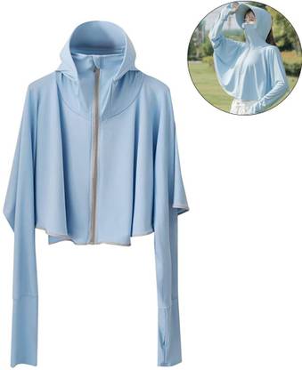 Palay Sun Protection Clothing Women S Uv Protection Jacket Upf50 Quick Drying Hooded Breathable Zippered Clothing Long Sleeved Casual Jacket Sunscreen Jacket Price In India Buy Palay Sun Protection Clothing Women S Uv Protection