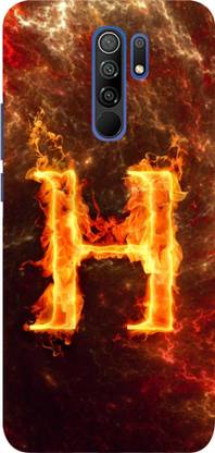 Codxcover Back Cover For Redmi 9 Prime Poco M2 Letter H Name H Alphabet H Word H Codxcover Flipkart Com