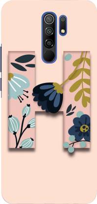Codxcover Back Cover For Redmi 9 Prime Poco M2 Letter H Name H Alphabet H Word H Codxcover Flipkart Com