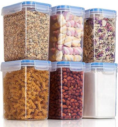 Aone Lock Seal Airtight Box For Spices Dry Fruits Cereals Snacks Rice Food 2500 Ml Plastic Grocery Container Price In India Buy Aone Lock Seal Airtight Box For