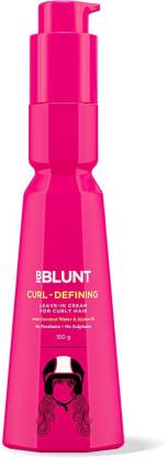 BBlunt Curly Hair Leave-In Cream, with Coconut Water & Jojoba Oil. No  Parabens, Sulphates. 150g Hair Cream - Price in India, Buy BBlunt Curly Hair  Leave-In Cream, with Coconut Water & Jojoba
