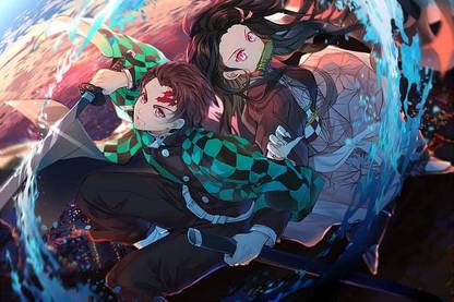 Anime Demon Slayer Kimetsu No Yaiba Black Hair Boy Brown Hair Matte Finish Poster Paper Print - Animation & Cartoons posters in India - Buy art, film, design, movie, music, nature and Anime Demon Slayer Kimetsu No Yaiba Black Hair Boy Brown Hair Matte Finish Poster Paper Print - Animation & Cartoons posters in India - Buy art, film, design, movie, music, nature and