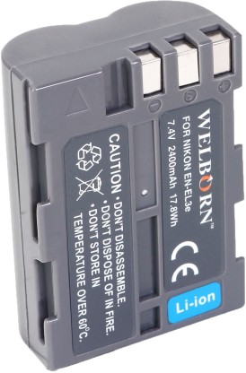DSTE Multi-Puissance Vertical Batterie Poignée Titulaire pour Nikon D700 D300 D300S D900 DSLR Caméra comme MB-D10 avec 2-pack EN-EL3E 