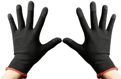 gloves with cell phone fingers