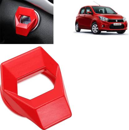 Rhtdm Red Car Engine Start Stop Switch Lambo Style Button Cover For Celerio_REBC108 Engine Start/Stop Button