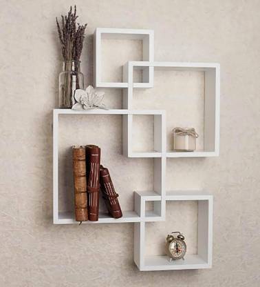Sparklewood Intersecting Floating Wall Mounted Shelf Storage Shelves Kitchen Decoration For Living Drawing Guest - Floating Wall Mounted Shelves Sparklewood Intersecting Floating Wall Mounted Shelf Storage Shelves Kitchen Decoration For Living Drawing Guest - Floating Wall Mounted Shelves