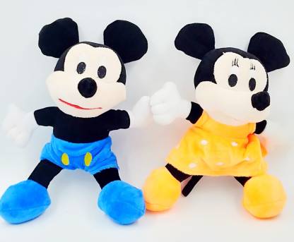 JK Sales Mickey and Minnie Mouse Couple Cartoon Characters Stuffed Soft  Toys for kids - 25 cm - Mickey and Minnie Mouse Couple Cartoon Characters  Stuffed Soft Toys for kids . shop