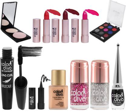 Color Diva Cd Ucmb 110 All In One Daily Uses Makeup Combo Kit Price In India Buy Color Diva Cd Ucmb 110 All In One Daily Uses Makeup Combo Kit Online At Flipkart Com