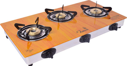 surya aanch gas stove 3 burner price