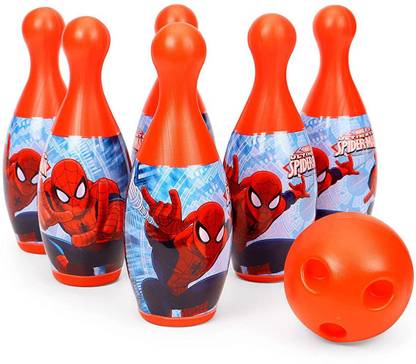 jmv Spiderman Bowling Set for Kids, Multicolor Bowling ...
