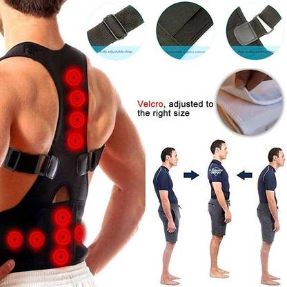 Bimal Adjustbale Magnetic Posture Corrector Belt To Support Abdomen And Back Black Back Abdomen Support Buy Bimal Adjustbale Magnetic Posture Corrector Belt To Support Abdomen And Back Black Back