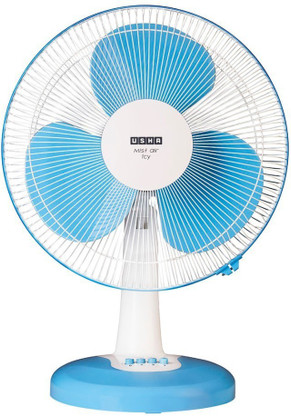 USHA Mist air icy 400 mm 3 Blade Table 