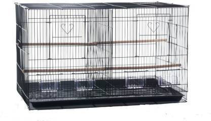 bird cage with partition