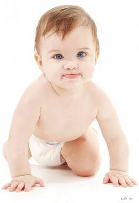 Cute Baby Poster Smiling Baby Poster HD Baby Wall Poster for Room