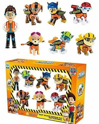 Galactic New Pup Buddies Rescue Team Construction Toy Set Power Petrol  Heros Action Figure Toy Pretend Play Set for Kids Best Gift Your Child -  New Pup Buddies Rescue Team Construction Toy