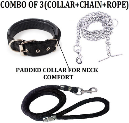 rope chain dog collar