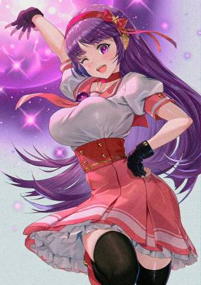 Anime Girls Big Boobs King Of Fighters Athena Asamiya Matte Finish Poster  Paper Print - Animation & Cartoons posters in India - Buy art, film,  design, movie, music, nature and educational paintings/wallpapers