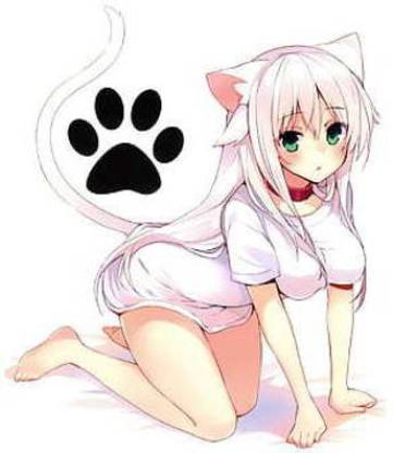 Anime Girls Cat Girl Nekomimi Matte Finish Poster Paper Print - Animation &  Cartoons posters in India - Buy art, film, design, movie, music, nature and  educational paintings/wallpapers at 