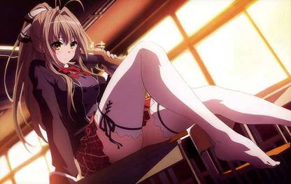 Anime Girls Amagi Brilliant Park Sento Isuzu Brunette School Uniform Stockings Long Hair Yellow Matte Finish Poster Paper Print - Animation & Cartoons posters in India - Buy art, film, design, movie, Anime Girls Amagi Brilliant Park Sento Isuzu Brunette School Uniform Stockings Long Hair Yellow Matte Finish Poster Paper Print - Animation & Cartoons posters in India - Buy art, film, design, movie,