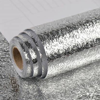 Jivima (60*200 CM) Aluminum Roll Self Adhesive Wall Paper Roll Peel and Stick for Jivima (60*200 CM) Aluminum Roll Self Adhesive Wall Paper Roll Peel and Stick for