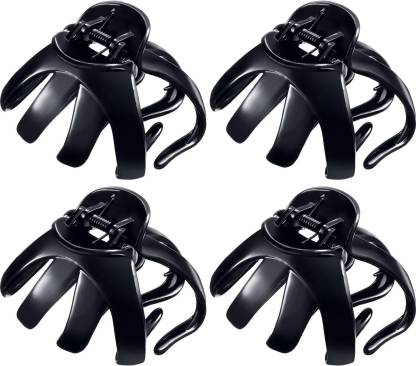 Point Out Premium Quality 4 pieces large grip octopus clip spider hair claw  octopus jaw hair claw clips for thick hair Hair Clip Price in India - Buy  Point Out Premium Quality