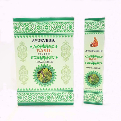 Incenso Ayurvedic Basilio 15g - Ayurvedic 15g, Encens