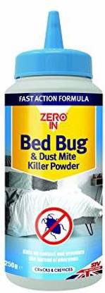 Zero in ZER982 Bed Bug & Dust Mite Killer Powder (Fast Action Formula ...