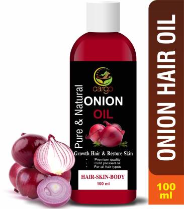 Cargo Onion Oil For Hair Growth and Hair Fall Control Hair Oil  (100 ml)