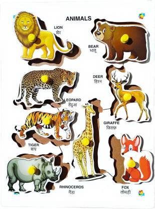 MECDOIT INTERNATIONAL Wild Animal Name & Picture Puzzle|Educational Learing  Puzzle|Puzzle for Kids - Wild Animal Name & Picture Puzzle|Educational  Learing Puzzle|Puzzle for Kids . shop for MECDOIT INTERNATIONAL products in  India. |