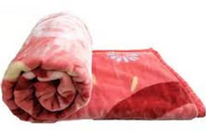 Creative Terry Floral Double Mink Blanket for  Heavy Winter
