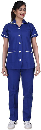 Agarwals Nurse Uniform/Nurse Dress Navy 