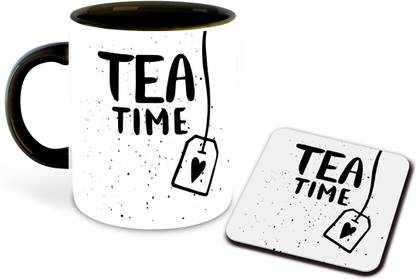 whats your kick Tea Quotes Inspired Printed Designer Black Inner Color Ceramic Coffee With Coaster (Tea Quotes, Masala Tea , Quotes , Birthday Gift, Best Gift) D- 8 Ceramic Coffee Mug Price whats your kick Tea Quotes Inspired Printed Designer Black Inner Color Ceramic Coffee With Coaster (Tea Quotes, Masala Tea , Quotes , Birthday Gift, Best Gift) D- 8 Ceramic Coffee Mug Price