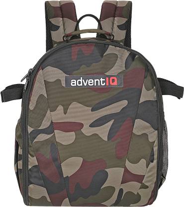 AdventIQ DSLR/SLR Camera Lens Shoulder Backpack Bag-(BNP 0275-Camouflage Print)  Camera Bag