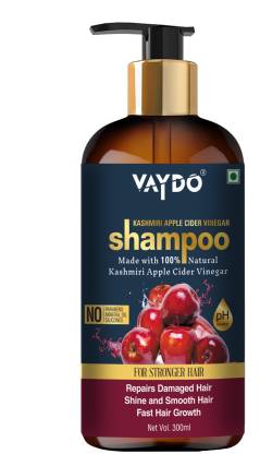 vaydo Kashmiri Apple Cider Vinegar Shampoo For Dry & Frizzy Hair, with  Argan & Apple Cider