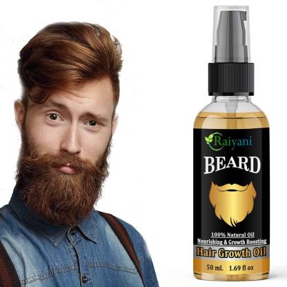 Raiyani Advanced Beard Growth Oil For Men -NO paraben,NO sulphate Hair Oil