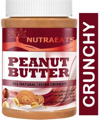 NutraEats Nutrition All Natural Peanut Butter (Crunchy) (52) 480 g