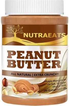 NutraEats Nutrition Peanut Butter (Crunchy) Premium(83) 475 g