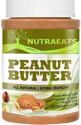 NutraEats Nutrition Crunchy Peanut Butter Natural Pro(111) 450 g