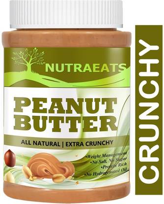 NutraEats Nutrition Crunchy Peanut Butter Pro(123) 1 kg