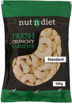 nutndiet Standard Wholes (1kg) Cashews  (1 kg)