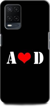 Afterglow Back Cover for Oppo A54 A D, A LOVES D, NAME, LETTER, ALPHABET, AD LOVE, HART - Afterglow : Afterglow Back Cover for Oppo A54 A D, A LOVES D, NAME, LETTER, ALPHABET, AD LOVE, HART - Afterglow :