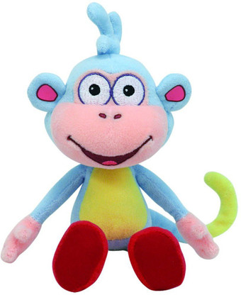 Tickles Dora Monkey Boots Soft Stuffed 