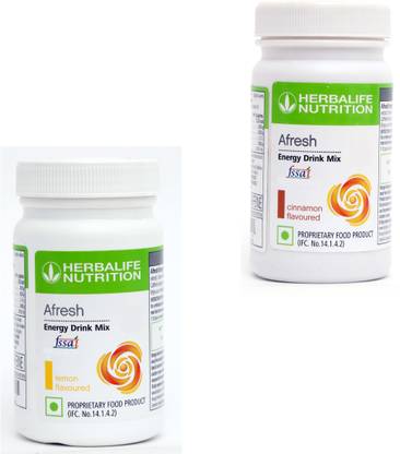 HERBALIFE Afresh Energy Drink Mix - Lemon & Cinnamon FLavor ...