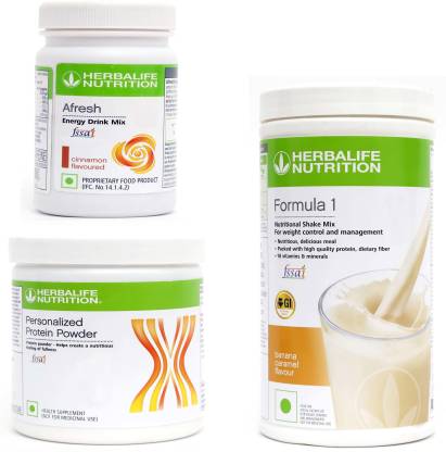 HERBALIFE Formula 1 Nutritional Shake Mix - banana and protein 200 and ...