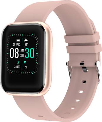 Beige color smart watch