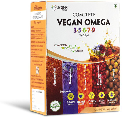 Origins Nutra Complete VeganOmega 3-5-6-7-9|Health Support|Vegan  Alternative to Fish Oil Omega Price in India - Buy Origins Nutra Complete  VeganOmega 3-5-6-7-9|Health Support|Vegan Alternative to Fish Oil Omega  online at Flipkart.com