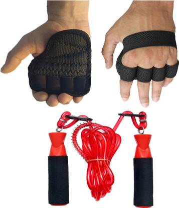 CF SPORTS Weight Lifting Gym Grip Pads Hand Training Bar Straps ...