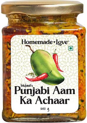 Homemade Love Punjabi Mango Pickle m Ka Achar 250 Gms Raw Mango Kairi Pickle Price In India Buy Homemade Love Punjabi Mango Pickle m Ka Achar 250 Gms Raw Mango Kairi