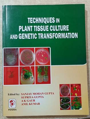 TECHNIQUES IN PLANT TISSUE CULTURE AND GENETIC TRANSFORMATION: Buy ...